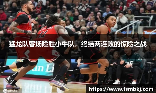 猛龙队客场险胜小牛队，终结两连败的惊险之战